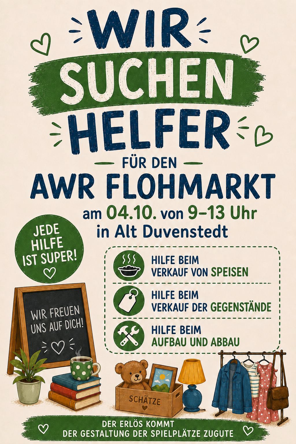 Bild: AWR Flohmarkt