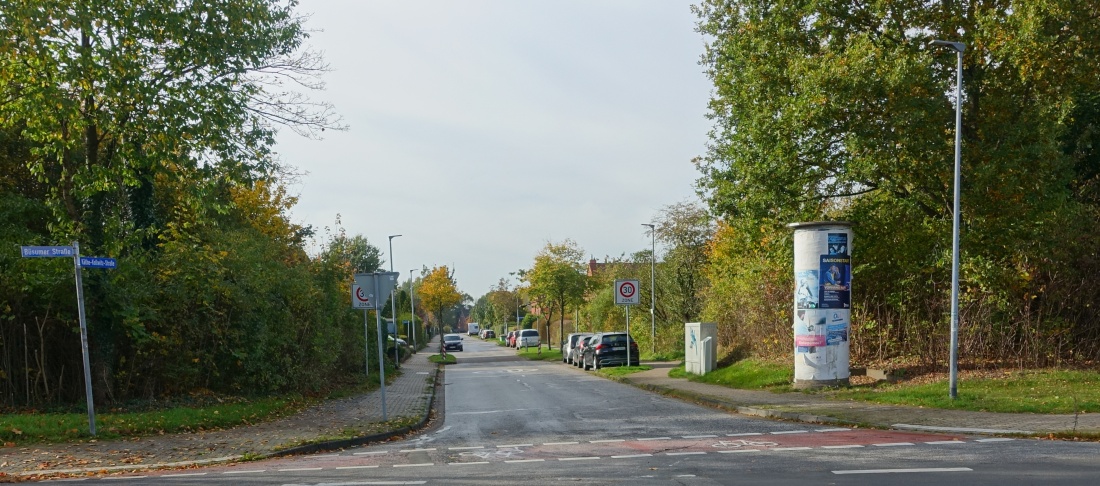 Bild: Einfahrt nach Seemühlen-Nord